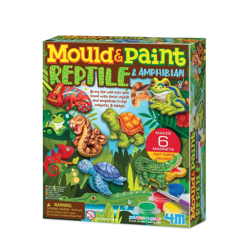 4M Mould &amp; Paint Reptile and Amphibian