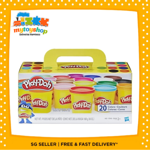 PlayDoh Super Color Pack 20 Cans