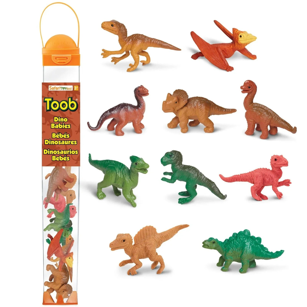 Safari Ltd Dino Babies Toobs