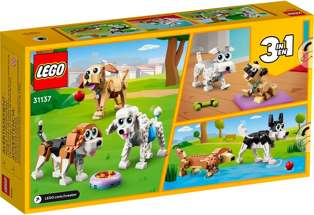 LEGO 31137 Creator Adorable Dogs