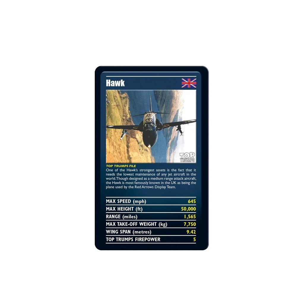 Top Trumps - Ultimate Mililtary Jets