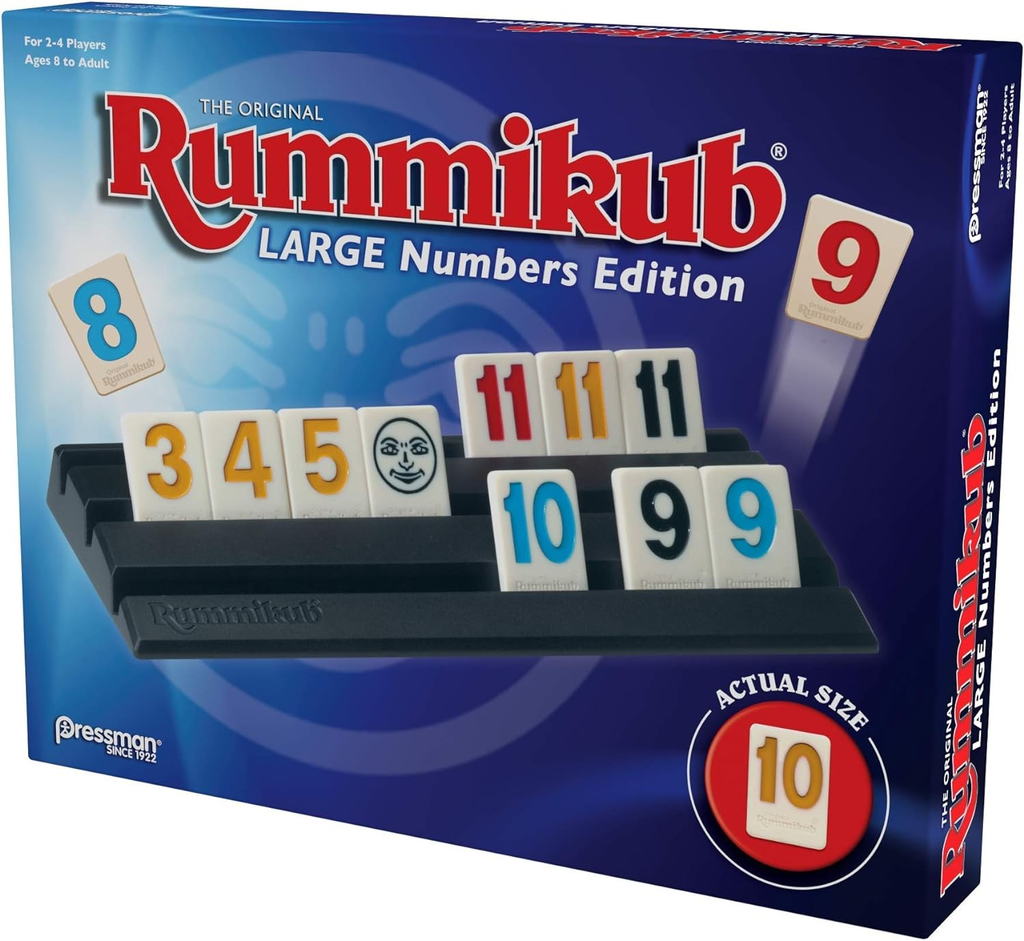 Rummikub Large Numbers Edition