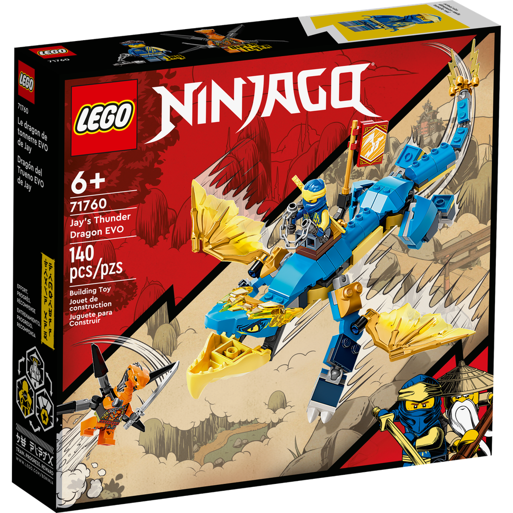LEGO 71760 Ninjago Jay's Thunder Dragon EVO