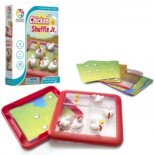 Smart Games Single Player Chicken Shuffle Junior Puzzle Game_3