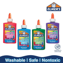 Elmers Opaque Colored Glue Asst