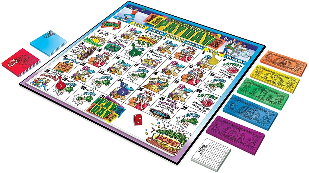 Pay Day Board Game From Winning Moves_8
