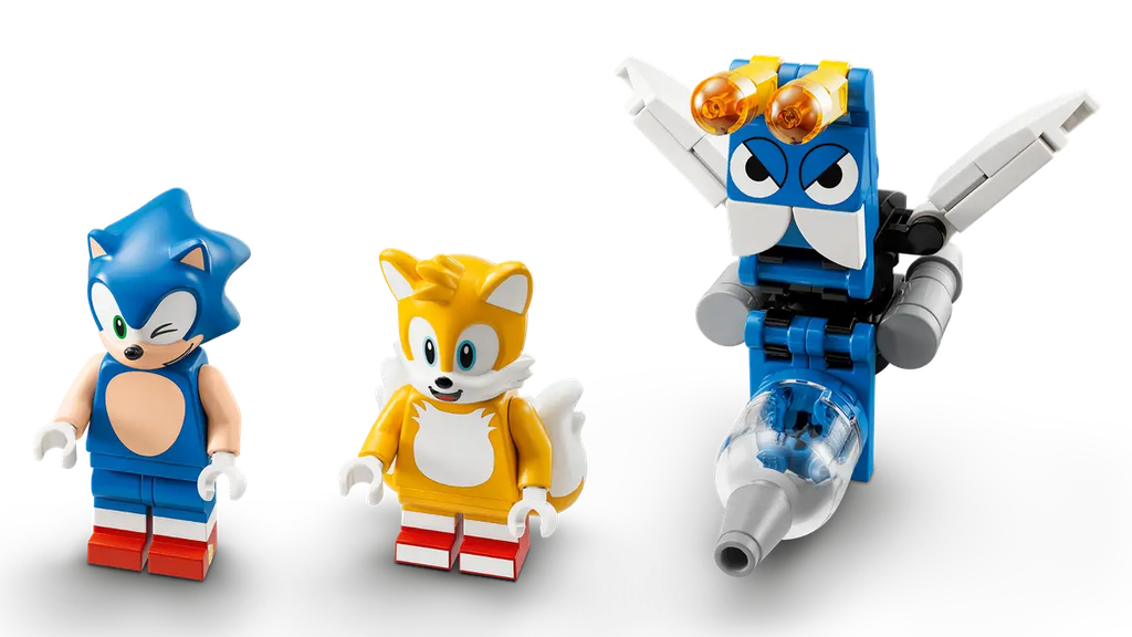 LEGO 76991 Sonic The Hedgehog Tails' Workshop and Tornado Plane