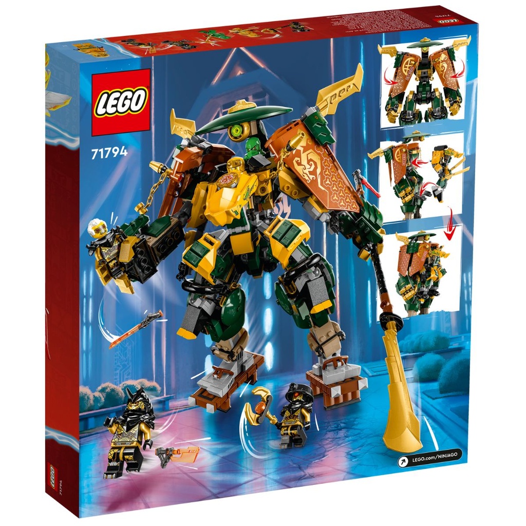 LEGO 71794 Ninjago Lloyd and Arin's Ninja Team Mechs