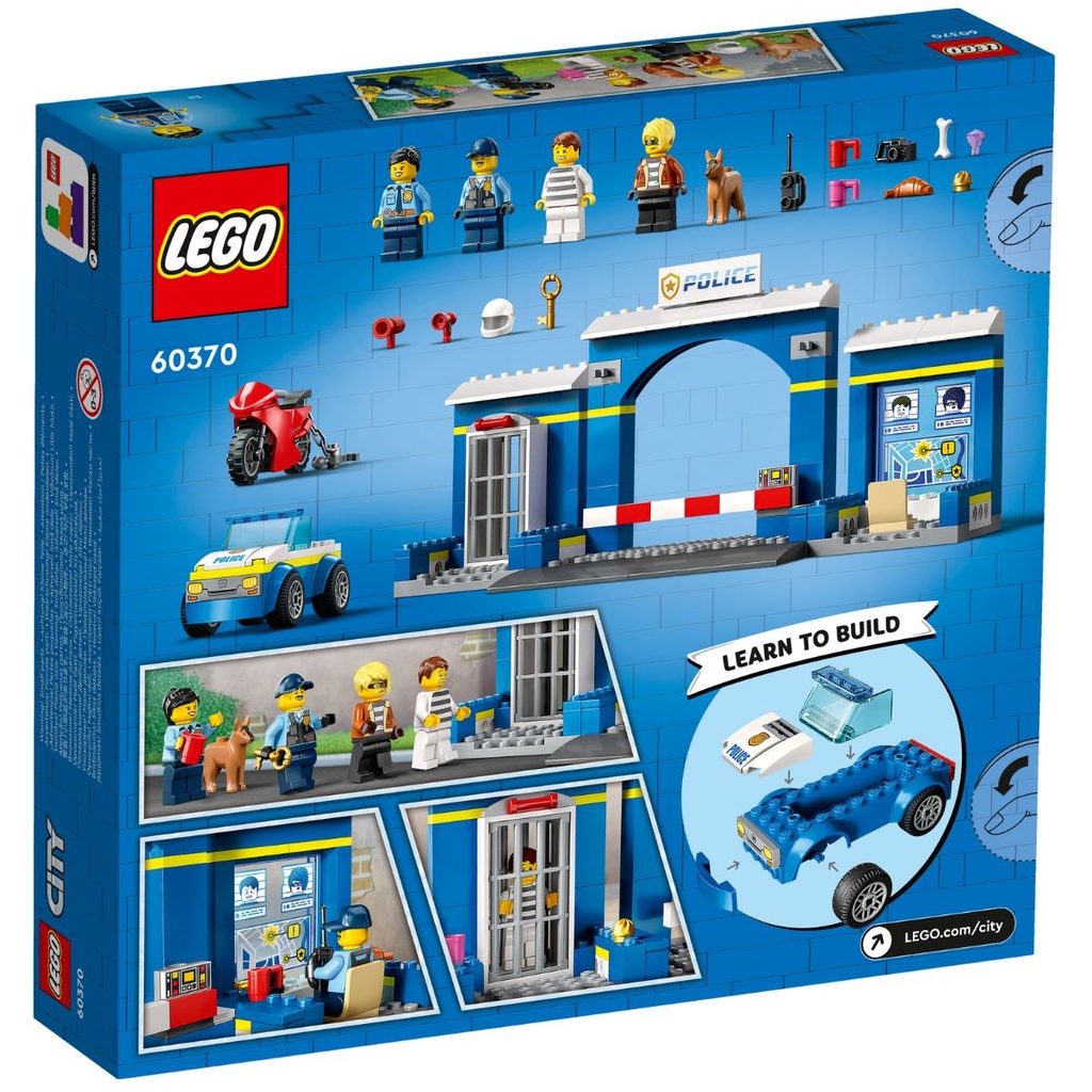 LEGO 60370 City Police Station Chase