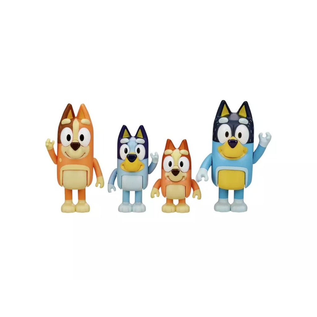 BLUEY S3 Figure 4 pck Bluey &amp; Family
