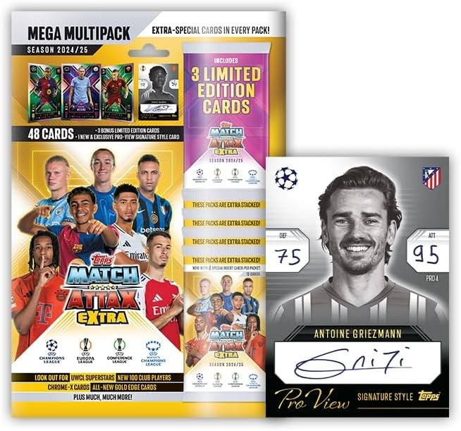 Topps Match Attax Extra 2025 - Mega Multipack