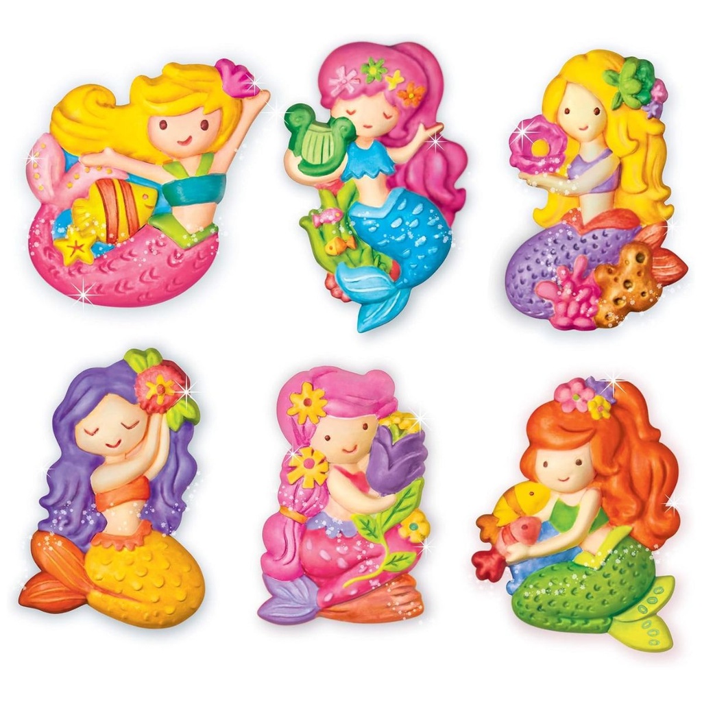 4M Mould and Paint Glitter Mermaid