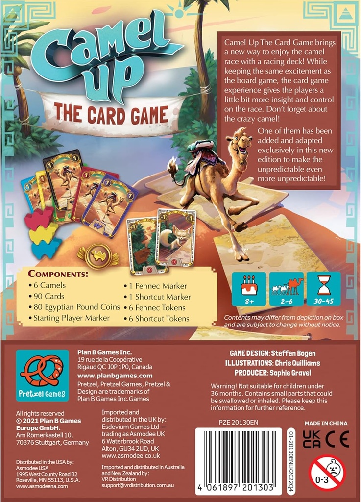 Camel Up The Card Game