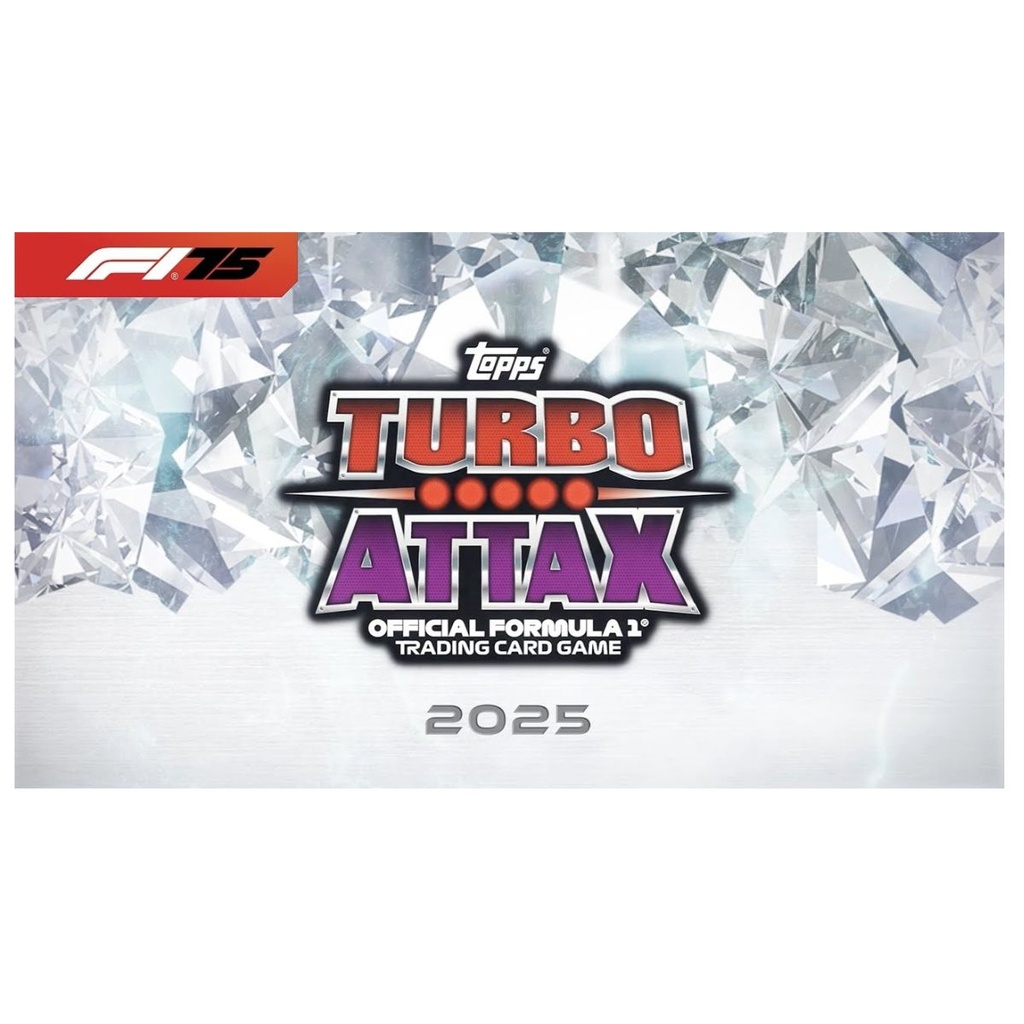 Topps Turbo Attax Formula 1 F1 2025 Sealed Booster Box