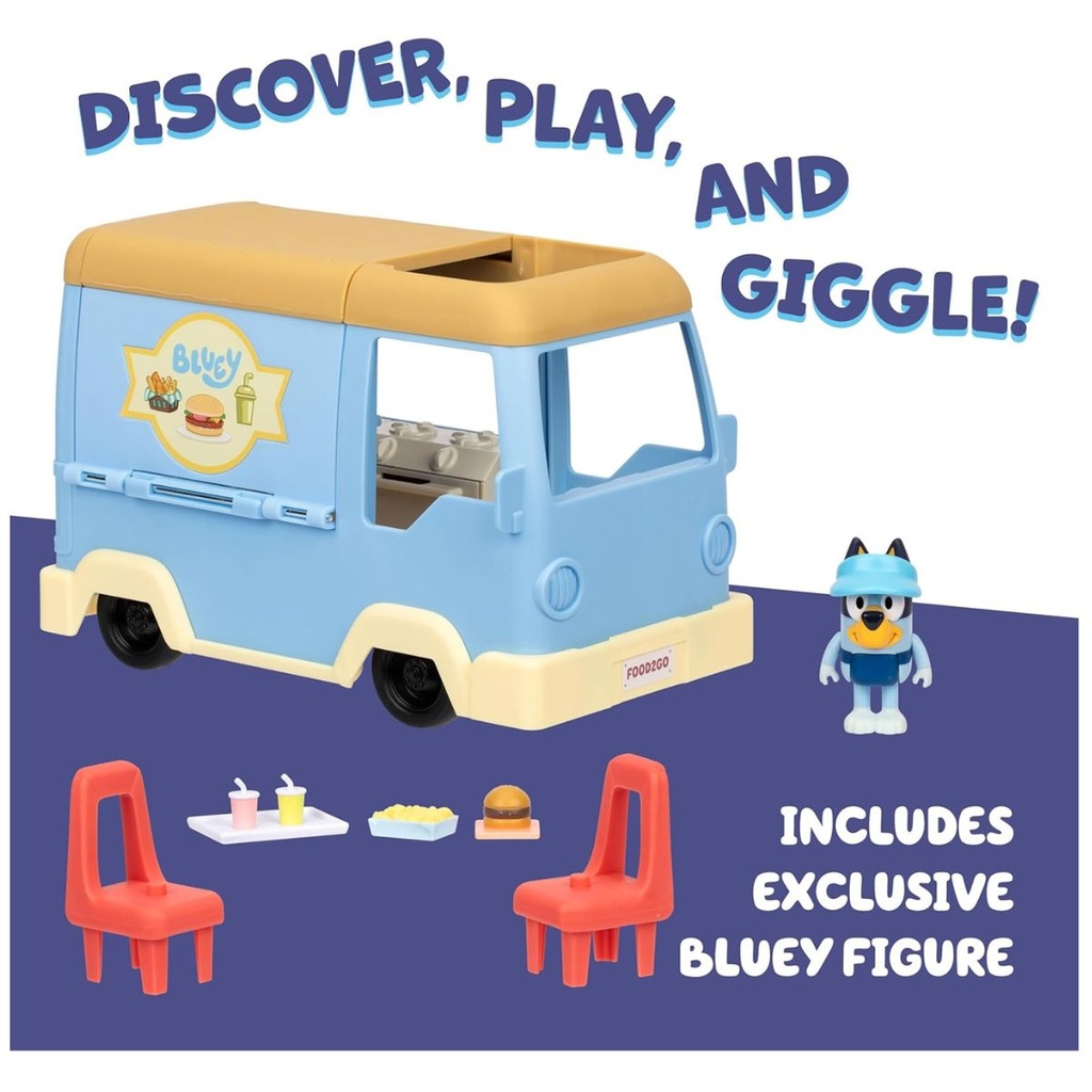 Bluey Lets Play Chef Food Truck Playset