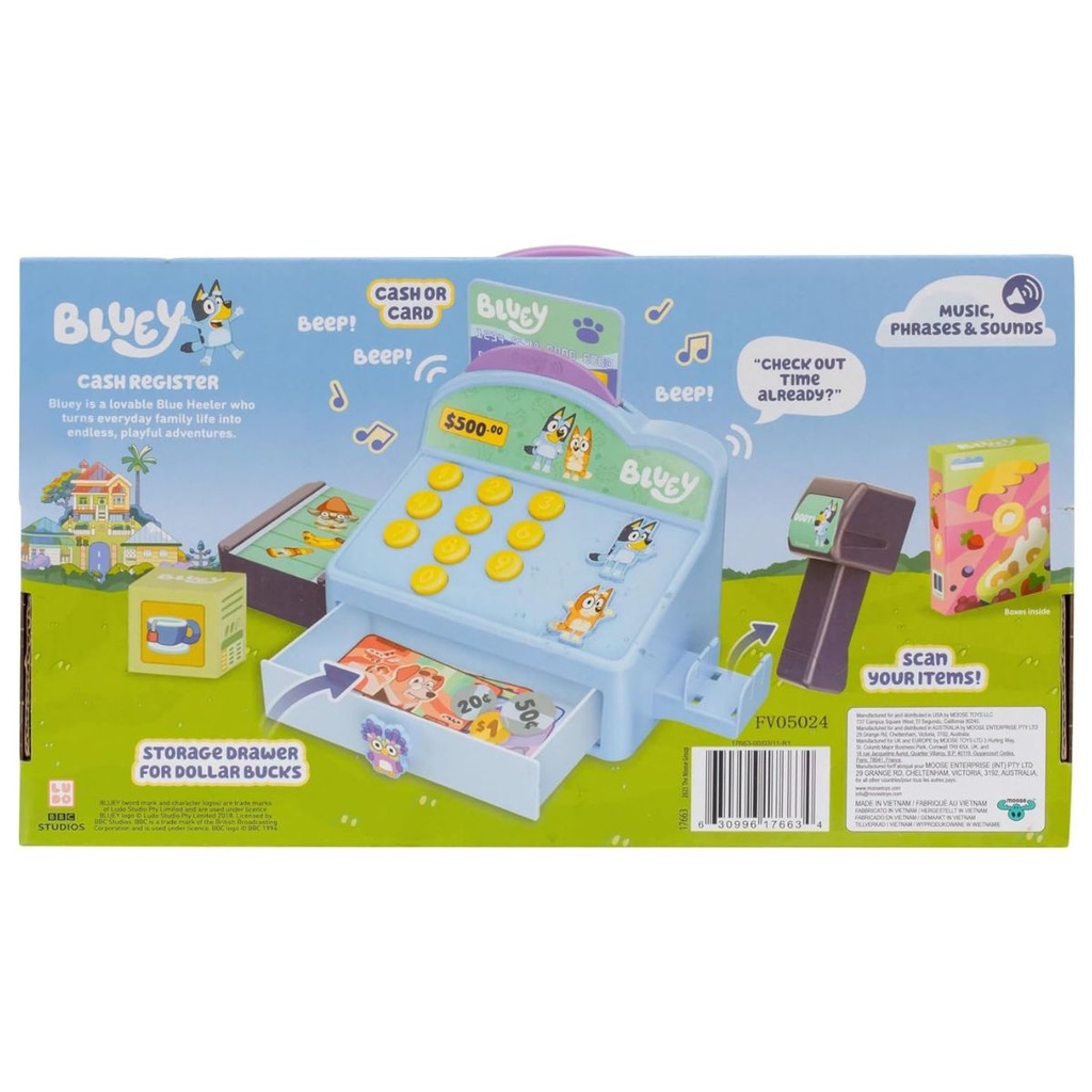 Bluey Role Play Cash Register