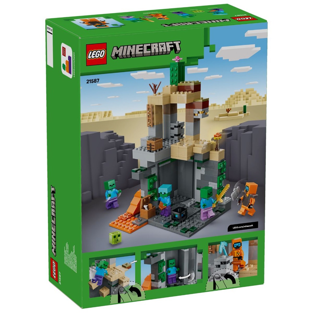 LEGO 21587 Minecraft Zombie Dungeon