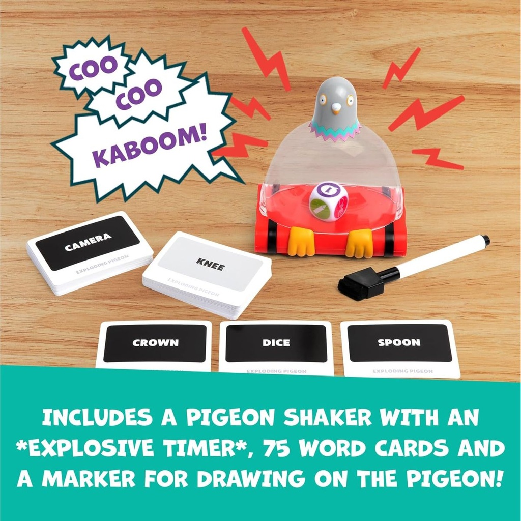 Exploding Pigeons Party Game