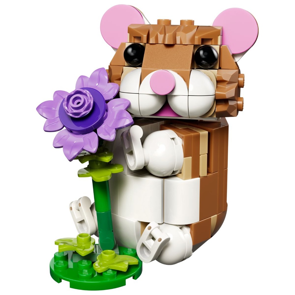LEGO 31376 Creator Cute Hamster with a Flower