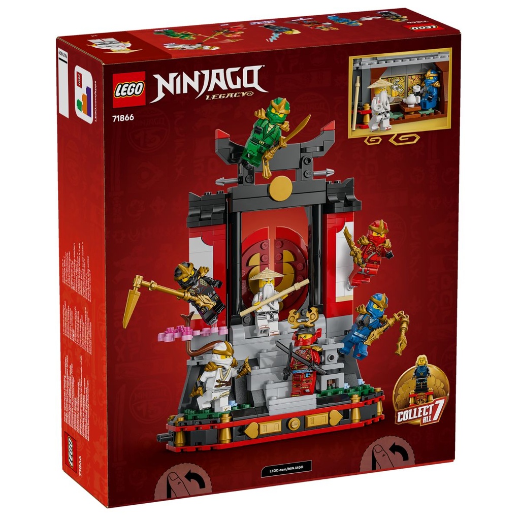 LEGO 71866 NINJAGO Ninja Character Display 15th Anniversary