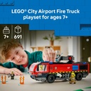LEGO 60499 City Airport Fire Truck