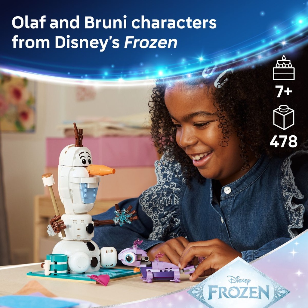 LEGO 43287 Disney Frozen Olaf and Bruni’s Picnic Fun
