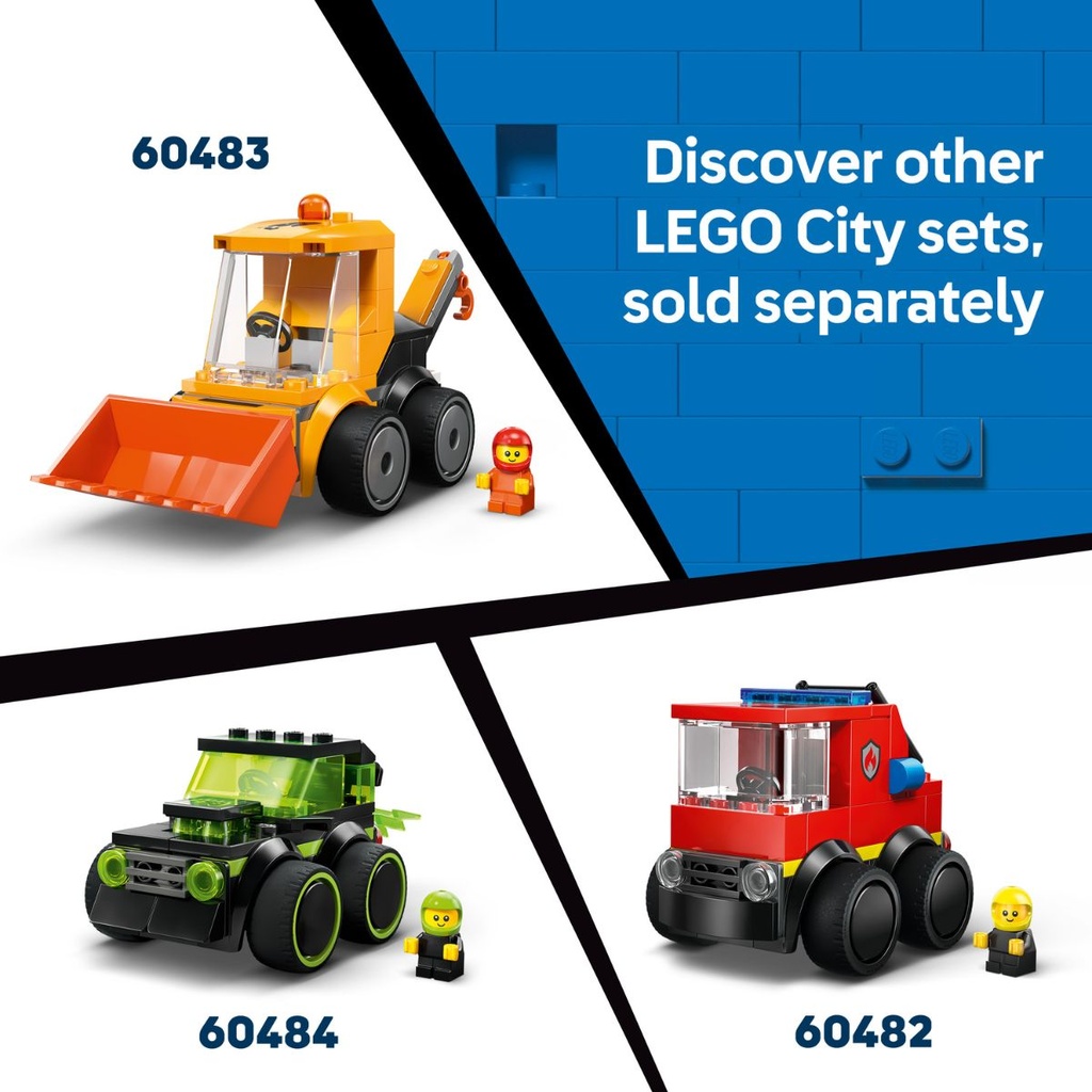 LEGO 60481 City Rides Police Truck