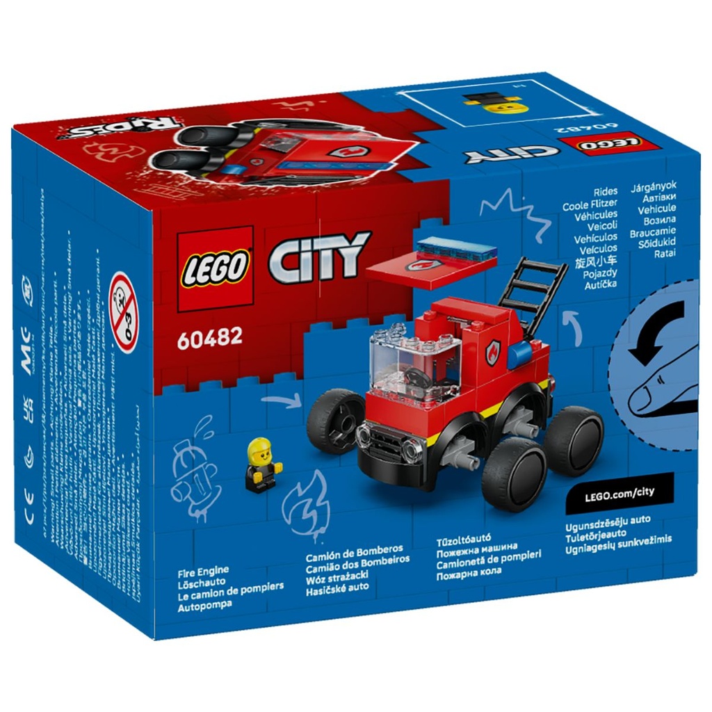 LEGO 60482 City Rides Fire Engine