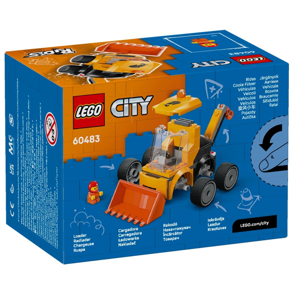 LEGO 60483 City Rides Construction Loader