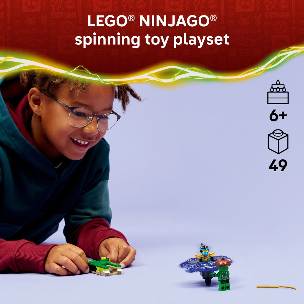 LEGO 71849 NINJAGO Nya vs. Mutation Monster Spinner