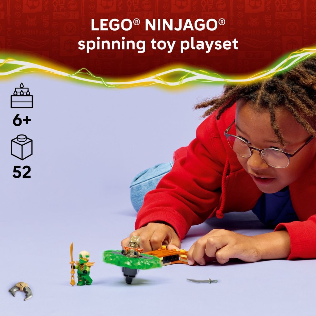 LEGO 71850 NINJAGO Lloyd vs. Earth Monster Spinner