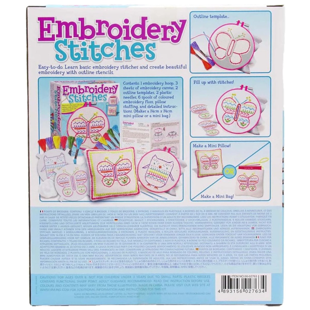 4M Easy to Do Embroidery Stitches