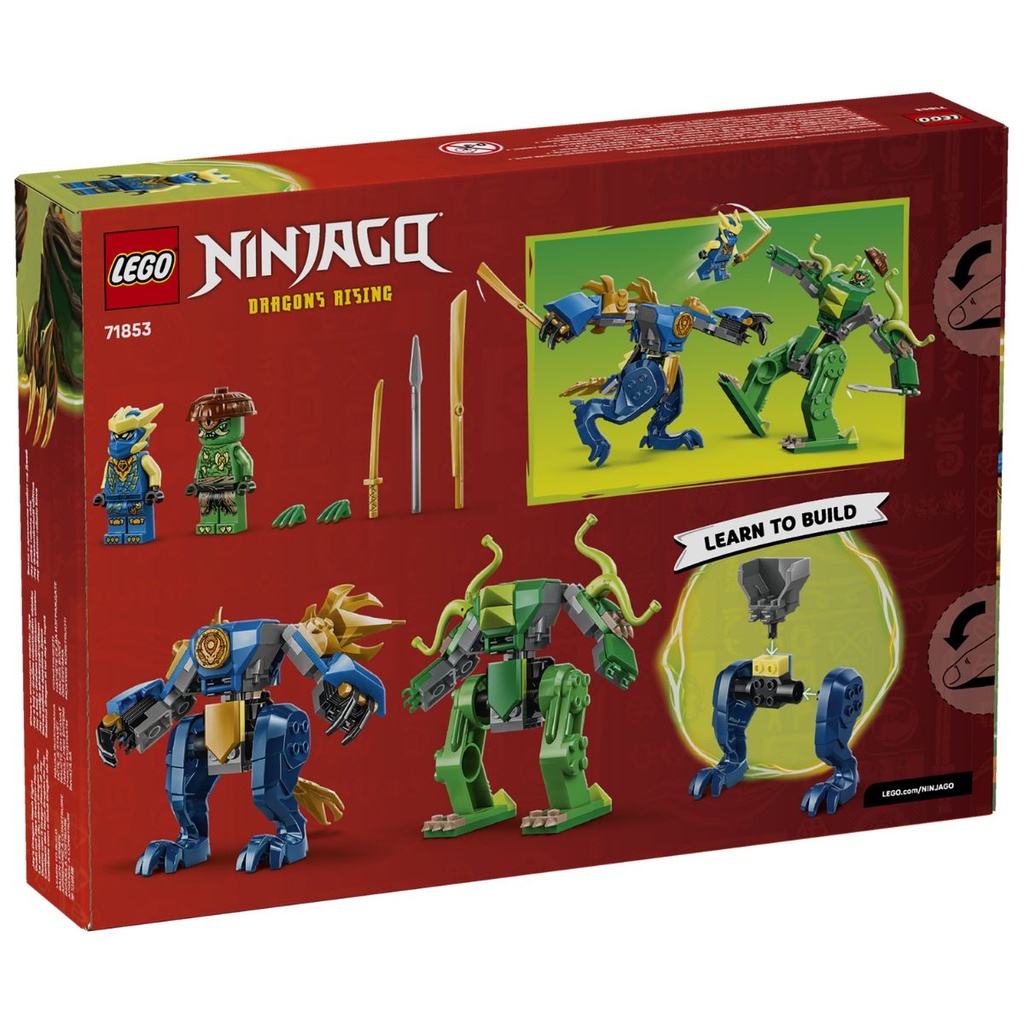 LEGO 71853 NINJAGO Jay’s Dragon Mech Fight