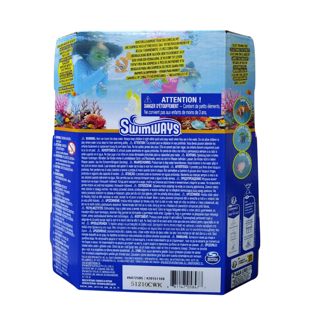 Swimways Rainbow Reef Clown Fish