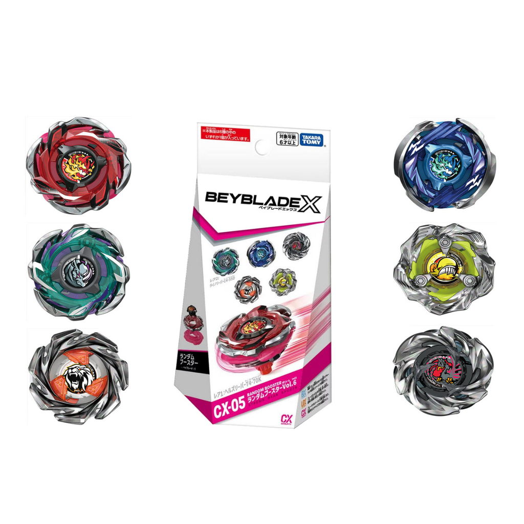 Beyblade X CX-05 Random Booster VOL.6