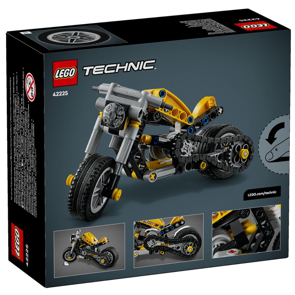 LEGO 42225 Technic Yellow Motorcycle