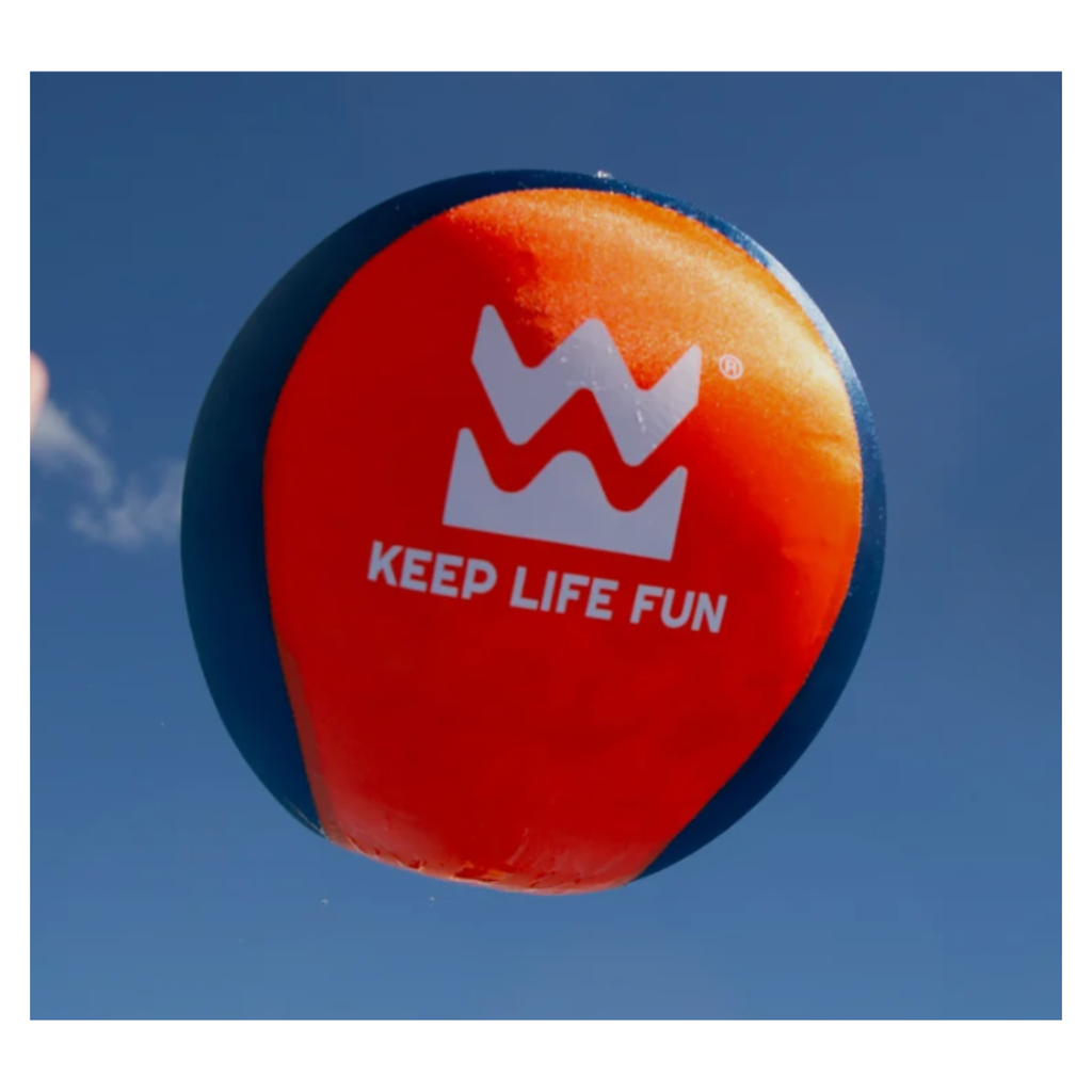 Waboba Jumbo Beach Ball Orange Navy