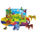 4M Little Craft Kit Origami Zoo Animals Kit