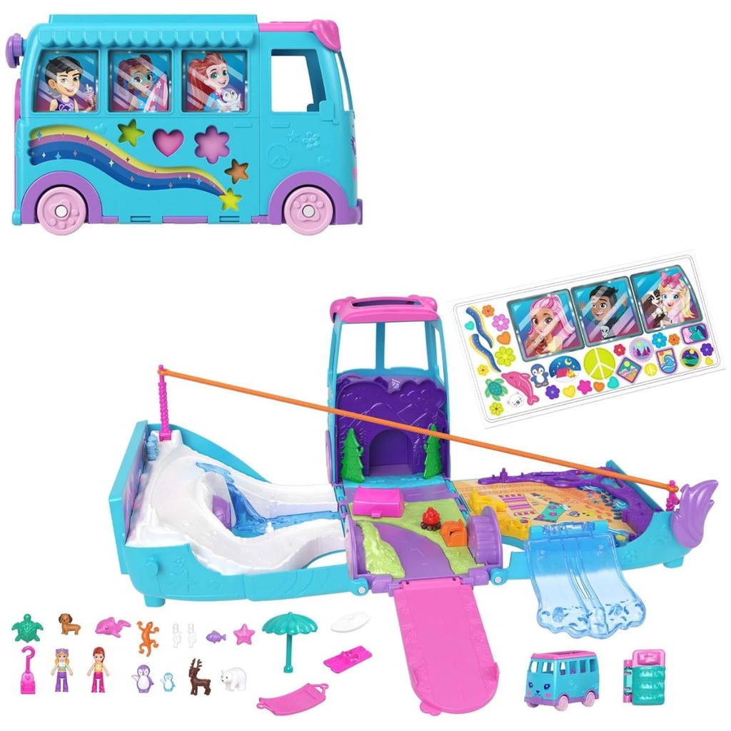 Polly Pocket Pet Mobile Adventure Playset