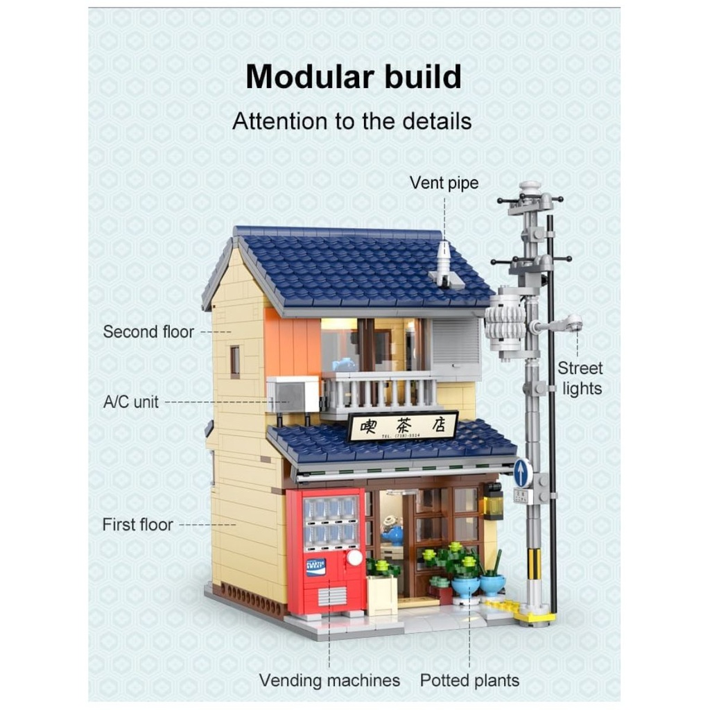 CaDA C66010W Japanese Tea Shop