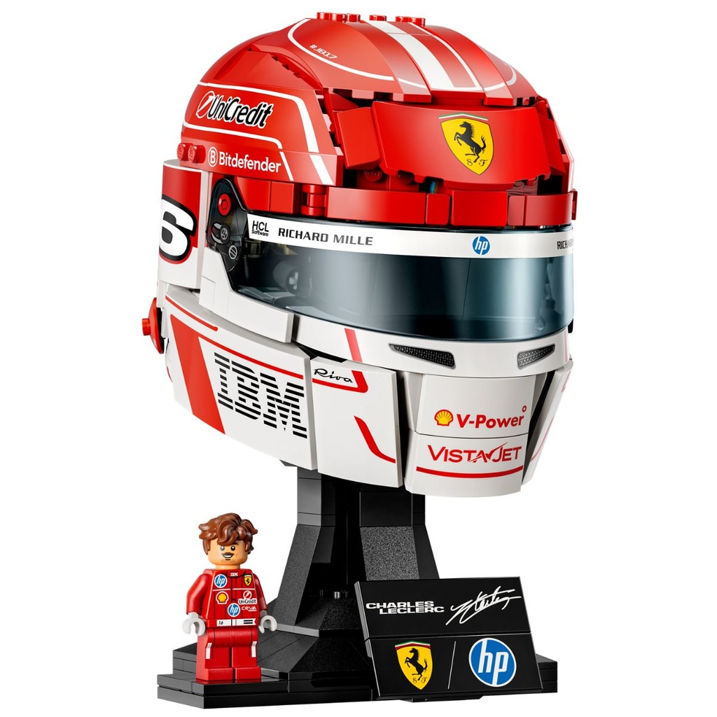 LEGO 43014 Editions Scuderia Ferrari HP Charles Leclerc Helmet