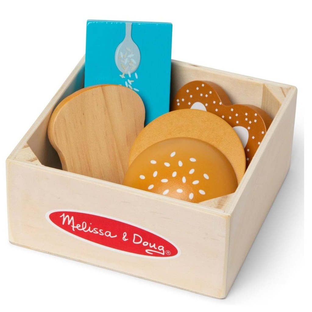 Melissa n Doug Wooden Food Group Play Set Grains