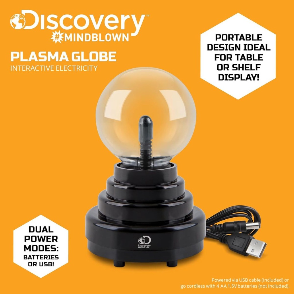 Discovery Mindblown Plasma Globe
