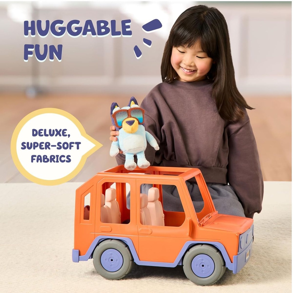 Bluey Buddies Big Heeler 4WD with Bluey Plush