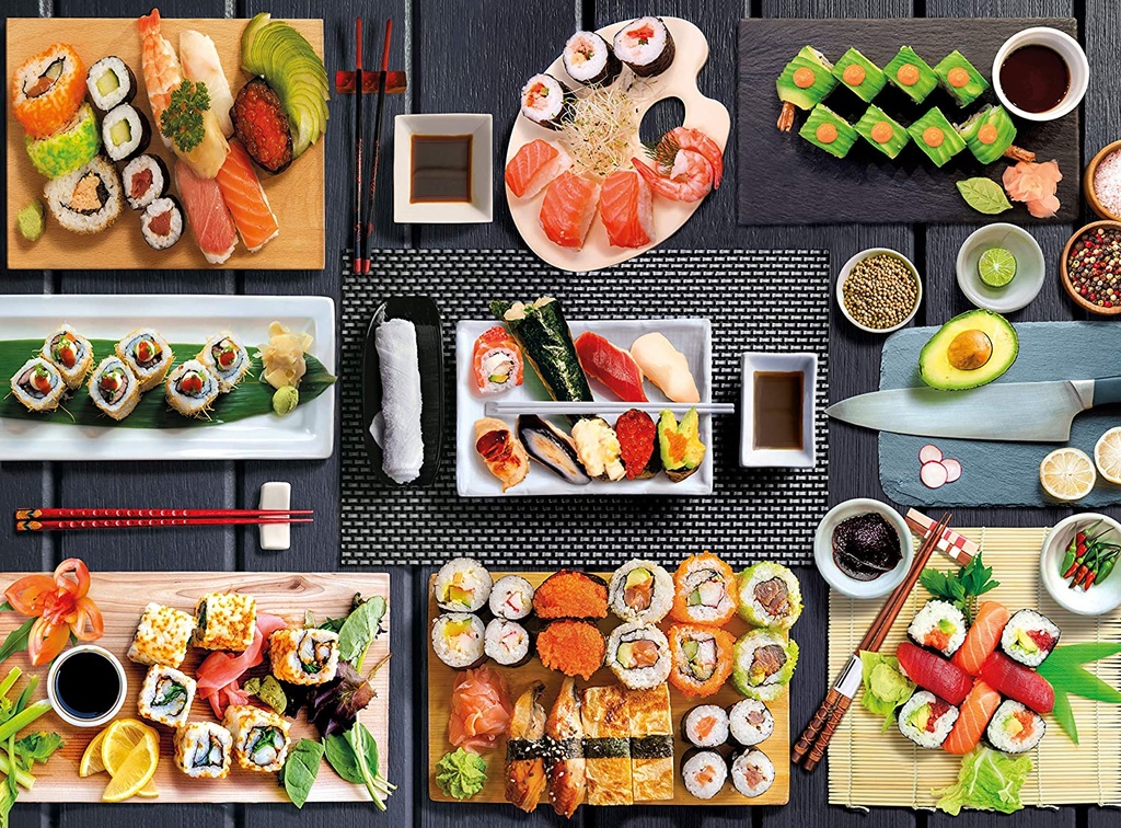 Clementoni Sushi Jigsaw Puzzle 500 Pieces_1