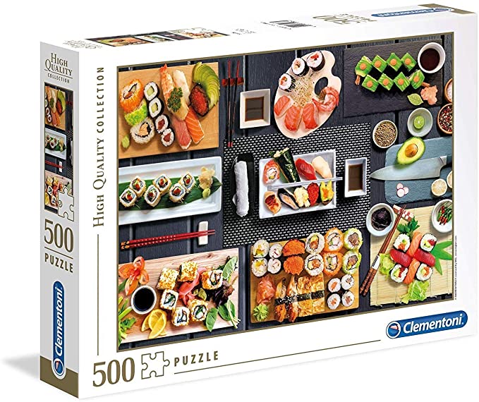 Clementoni Sushi Jigsaw Puzzle 500 Pieces_2