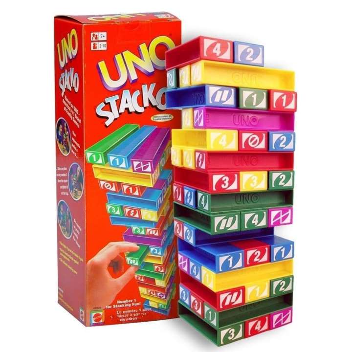 Mattel Games Uno Stacko (Minor Dents/Creases)_1