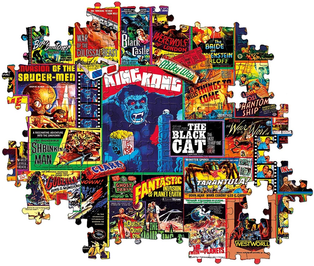 Clementoni Thriller Classics Jigsaw Puzzle 1000 Pieces_2