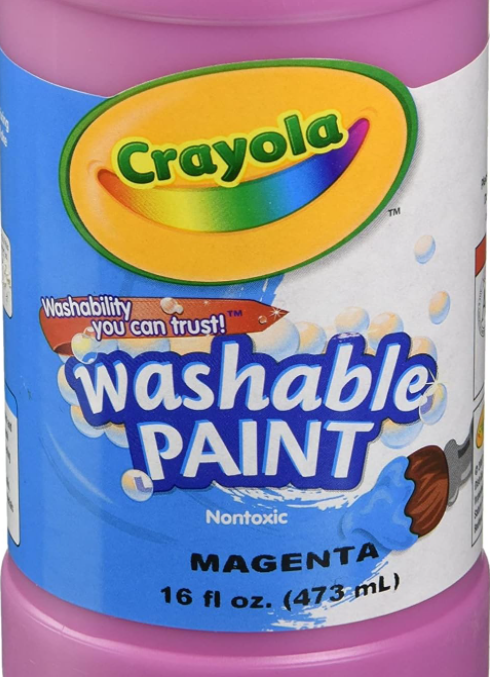 Crayola Washable Paint 16 oz. Magenta