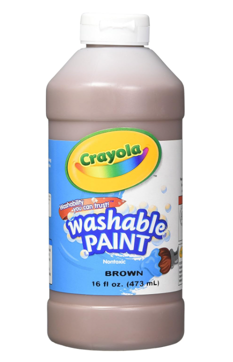 Crayola Washable Paint 16oz Brown